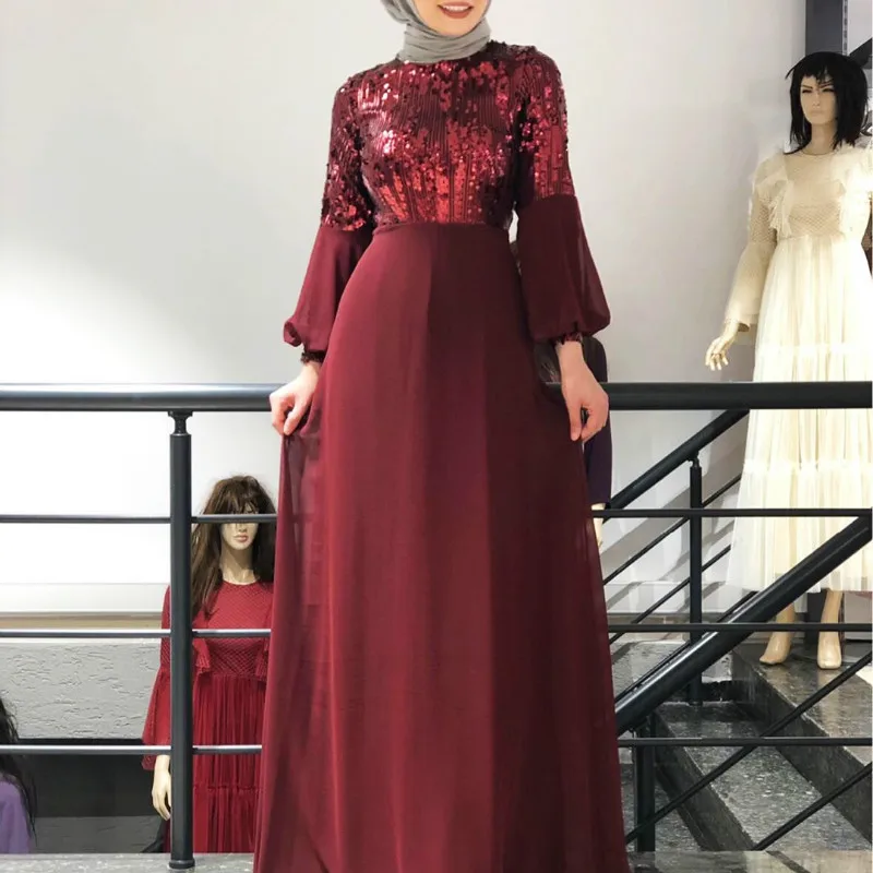 Muslim Abaya Maxi Dress luxury Vintage Ethnic Chiffon Sequins Embroidery Dubai Robes Turkey Moroccan Dresses Fall Party Wears
Muslim Abaya Maxi Dress luxury Vintage Ethnic Chiffon Sequins Embroidery Dubai Robes Turkey Moroccan Dresses Fall Party Wears