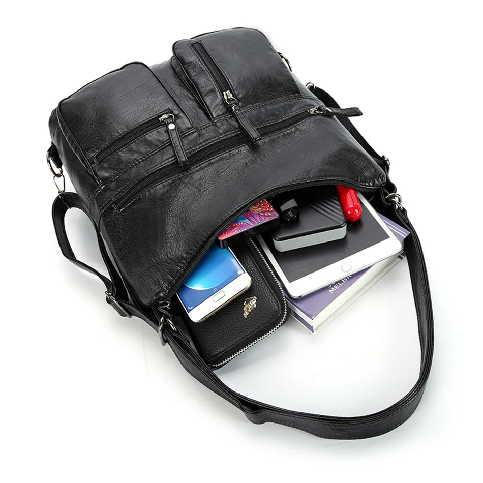Multifunction Ladies Hand Bags for Women 2020 Luxury Handbags Women Bags Designer Handbags Back Pack Lady Crossbody Shoulder Sac Multifunction Ladies Hand Bags for Women 2020 Luxury Handbags Women Bags Designer Handbags Back Pack Lady Crossbody Shoulder Sac