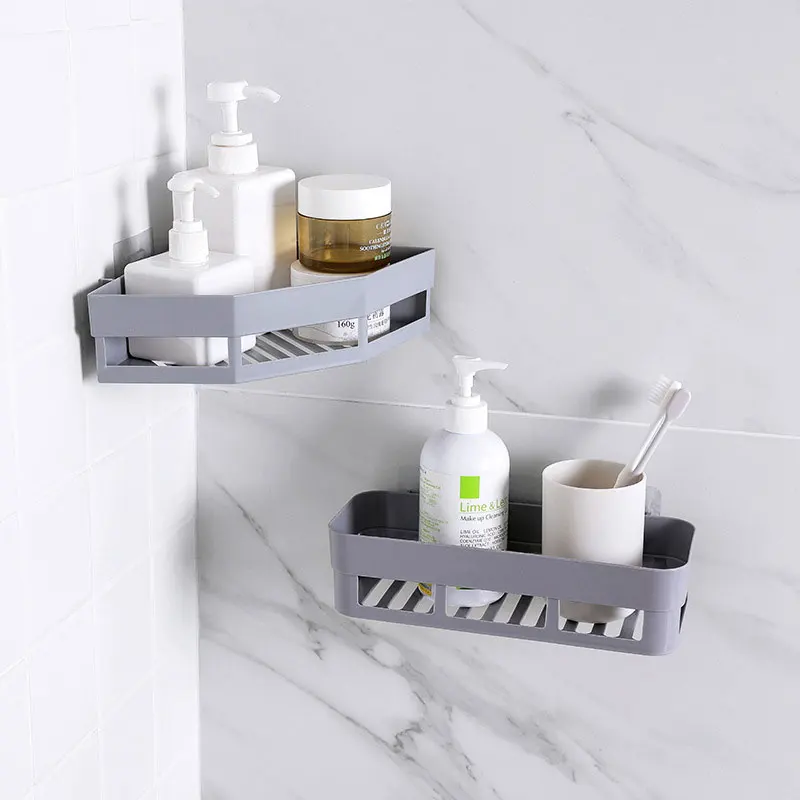 Household Punch-free Corner Racks Bathroom Wash Racks Bathroom Seamless Wall-mounted Multi-function Tripod Storage Rack
Household Punch-free Corner Racks Bathroom Wash Racks Bathroom Seamless Wall-mounted Multi-function Tripod Storage Rack