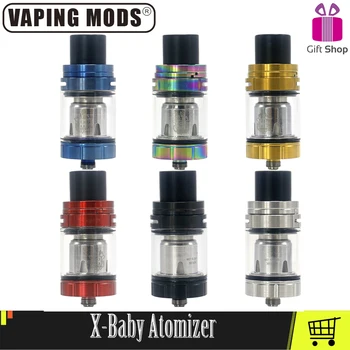 V8 X Baby Atomizer X-Baby Tank Single With V8 X Baby M2 0.25ohm Coils 810 Drip Tips 510 Thread Vape Atomizer
V8 X Baby Atomizer X-Baby Tank Single With V8 X Baby M2 0.25ohm Coils 810 Drip Tips 510 Thread Vape Atomizer