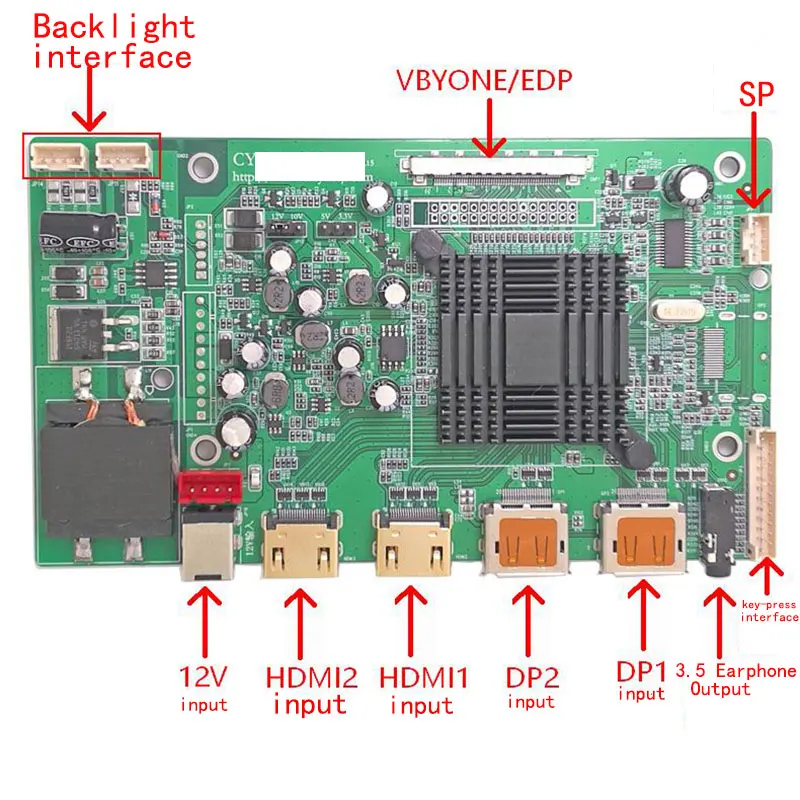 universal hd LCD 4K driver board HDR Freesync edp VBO 4K 60hz 2K 120HZ 144Hz LCD LED driver board mainboard For diy display
universal hd LCD 4K driver board HDR Freesync edp VBO 4K 60hz 2K 120HZ 144Hz LCD LED driver board mainboard For diy display