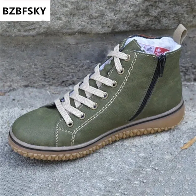 BZBFSKY Ankle Boots Women Platform Low Heels Women's Boots Buckle Shoes Thick Heel Short Boot Ladies Drop Shipping size 35-43
BZBFSKY Ankle Boots Women Platform Low Heels Women's Boots Buckle Shoes Thick Heel Short Boot Ladies Drop Shipping size 35-43