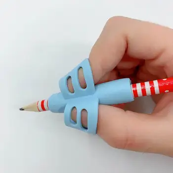 600 Pcs Tools Two Finger Pencil Holder Ergonomic Non-toxic Writing Aid Grip Silicone Grip Soft Training Posture Correction Children 
600 Pcs Tools Two Finger Pencil Holder Ergonomic Non-toxic Writing Aid Grip Silicone Grip Soft Training Posture Correction Children