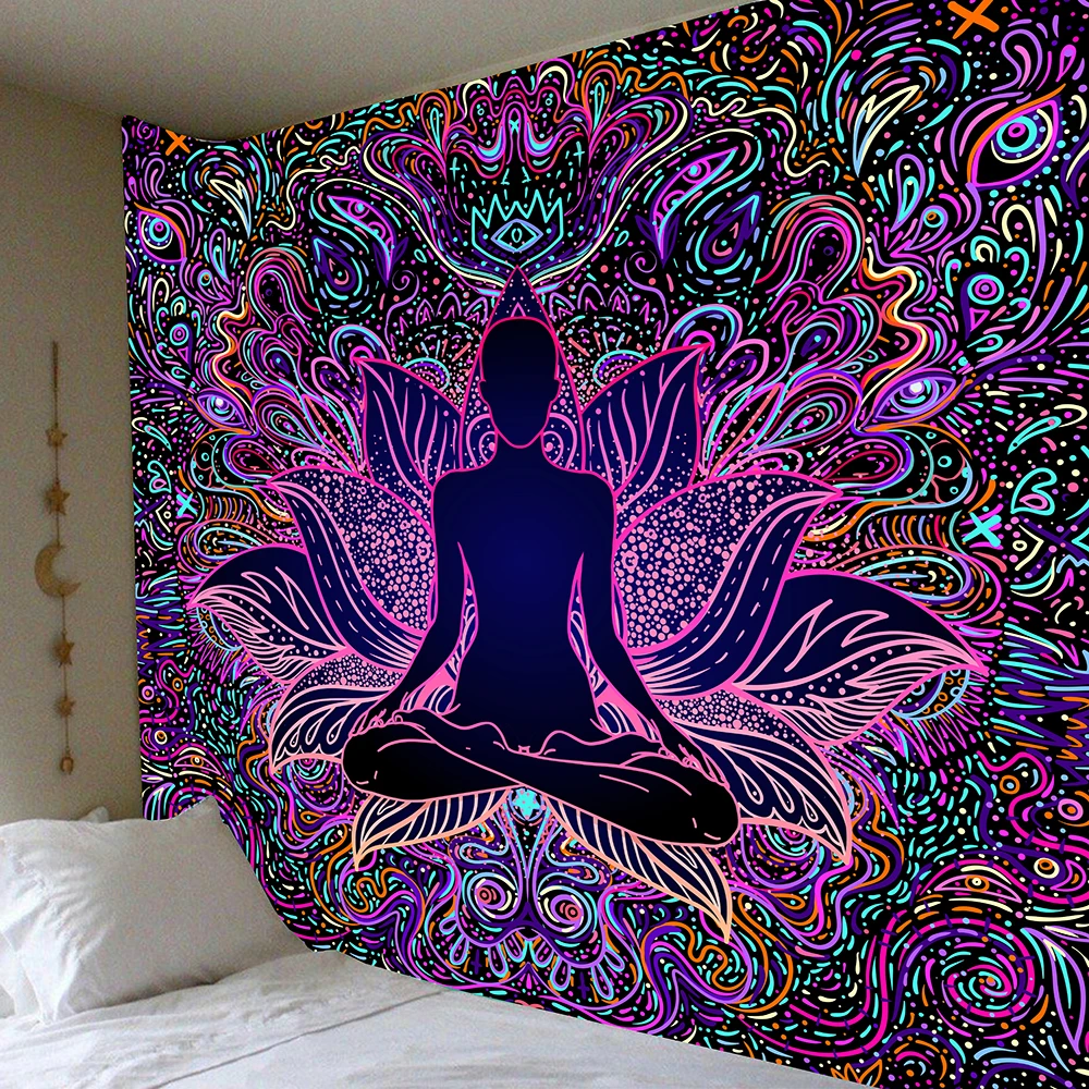 بساط حائط ماندالا سجاد معلق على الحائط بساط جداري سماوي أبيض وأسود شمس وقمر سجاد حائط هبي ديكور المسكن سيكاديليك Tapestry Zawem بساط حائط ماندالا سجاد معلق على الحائط بساط جداري سماوي أبيض وأسود شمس وقمر سجاد حائط هبي ديكور المسكن سيكاديليك Tapestry Zawem