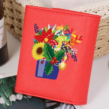 Women's Royal Blue/Red Leather Wallet Cute Pattern Design Fashion Short Coin Zipper PU Purse for Credit Cards Carteira Feminina
Women's Royal Blue/Red Leather Wallet Cute Pattern Design Fashion Short Coin Zipper PU Purse for Credit Cards Carteira Feminina