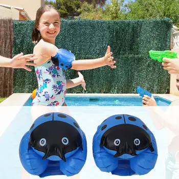 2pcs Swimming PVC Training Arm Circle Swimming Buoy Leak-proof Nozzle Ring Pool Floating Aid for Children Swimming
2pcs Swimming PVC Training Arm Circle Swimming Buoy Leak-proof Nozzle Ring Pool Floating Aid for Children Swimming