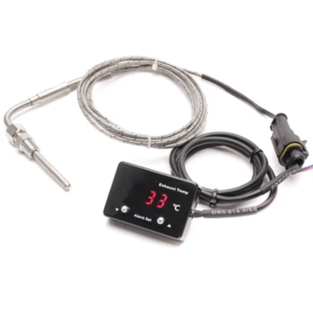 Exhaust Temp Gauge Mini Car Modified Pyrometer Accessories Motorcycles Universal LED Digital Display Indicator With Sensor Metal
Exhaust Temp Gauge Mini Car Modified Pyrometer Accessories Motorcycles Universal LED Digital Display Indicator With Sensor Metal