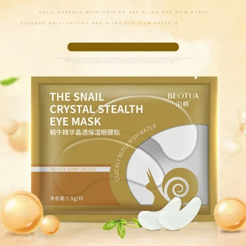 10 Pcs Crystal Collagen Eye Mask Gold Snail Eye Patches For Dark Circles Wrinkle And Fine Lines Eye Skin Care 3003
10 Pcs Crystal Collagen Eye Mask Gold Snail Eye Patches For Dark Circles Wrinkle And Fine Lines Eye Skin Care 3003