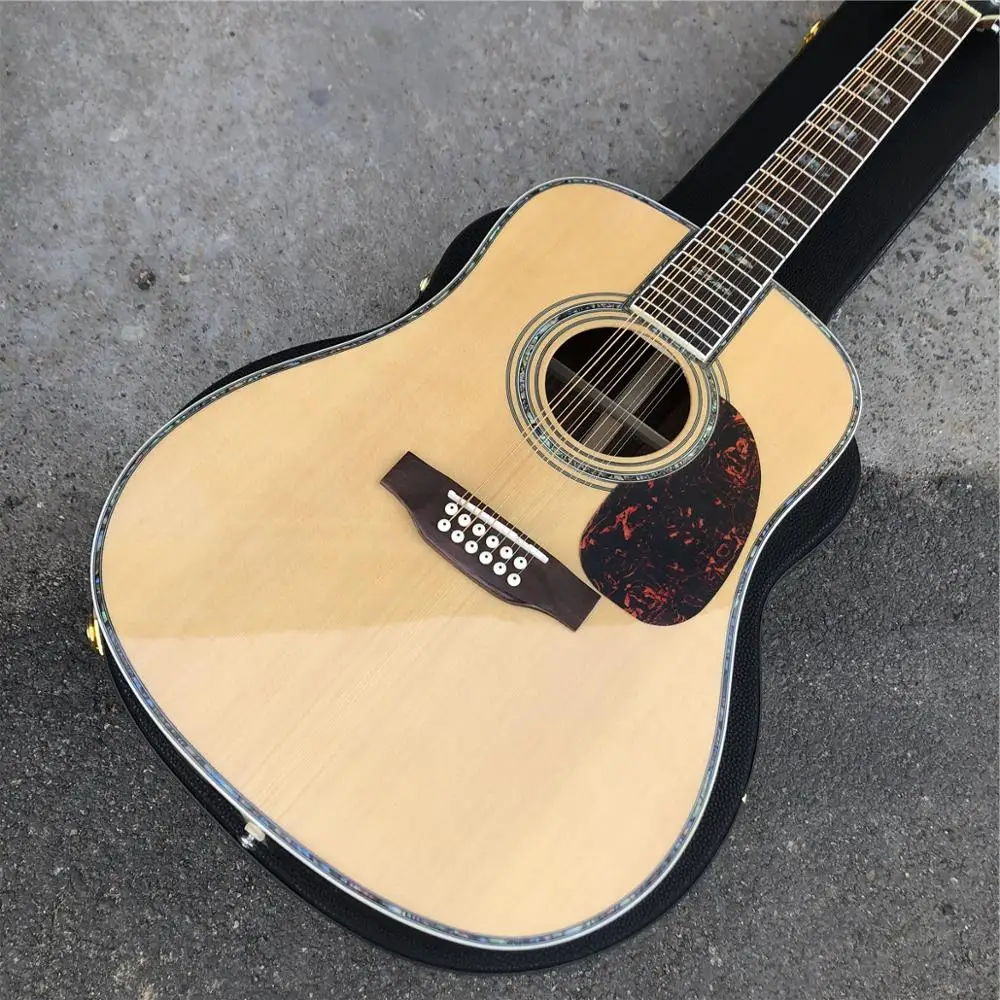 12 Strings Solid spruce top acoustic guitar,Factory custom 41 inch D model 12 string Guitar,Free shipping
12 Strings Solid spruce top acoustic guitar,Factory custom 41 inch D model 12 string Guitar,Free shipping