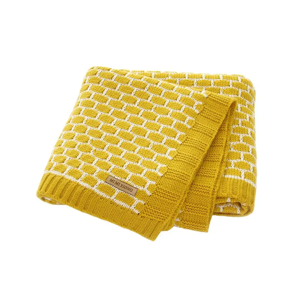 Baby Blanket Knitted Super Soft Newborn Infant Swaddle Wrap Casual Plaid Toddler Kids Stroller Sofa Basket Sleeping Cover 100*80
Baby Blanket Knitted Super Soft Newborn Infant Swaddle Wrap Casual Plaid Toddler Kids Stroller Sofa Basket Sleeping Cover 100*80