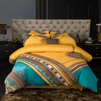 Luxury 2020 Knitted Cotton Digital Printed 4Pcs Set Bedding Set Cotton Kit Bed Sheet Quilt Cover Pillow Case Soft Comfortable
Luxury 2020 Knitted Cotton Digital Printed 4Pcs Set Bedding Set Cotton Kit Bed Sheet Quilt Cover Pillow Case Soft Comfortable