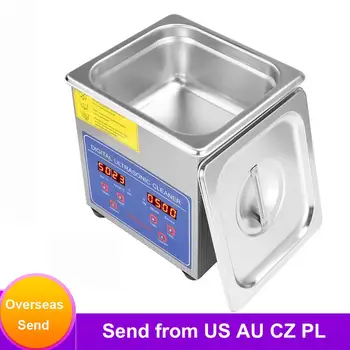 Stainless Steel Ultrasonic Watch Jewelry Clean1.3L Digital Ultrasonic Cleaner Cleaning Tank with Timer and Heater
Stainless Steel Ultrasonic Watch Jewelry Clean1.3L Digital Ultrasonic Cleaner Cleaning Tank with Timer and Heater