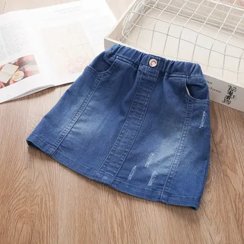Western Style Scratch Kids' Skirt 2020 Summer Childrenswear Shirt Girls Denim Skirt 
Western Style Scratch Kids' Skirt 2020 Summer Childrenswear Shirt Girls Denim Skirt