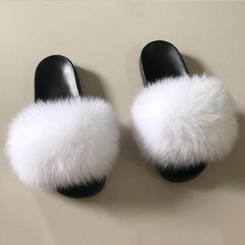 Hot Sale Fur Slippers Women Fox Home Fluffy Sliders Comfort With Feathers Furry Summer Flats Sweet Ladies Shoes Home ST479
Hot Sale Fur Slippers Women Fox Home Fluffy Sliders Comfort With Feathers Furry Summer Flats Sweet Ladies Shoes Home ST479