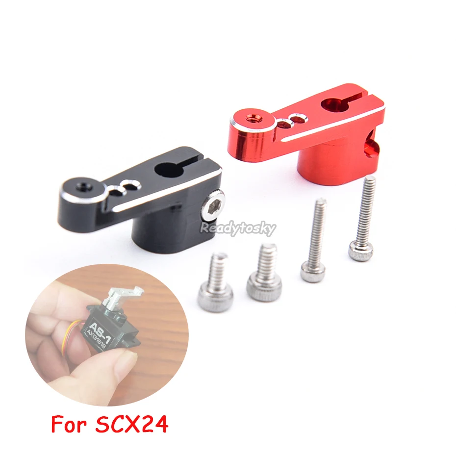 New Metal 24T Servo Arm Steering Gear Arm RC Car Accessories Kit For Original 1:24 1/24 AXIAL SCX24 90081 AXI31619
New Metal 24T Servo Arm Steering Gear Arm RC Car Accessories Kit For Original 1:24 1/24 AXIAL SCX24 90081 AXI31619