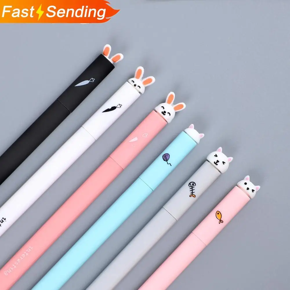 JIANWU 3pcs/set 0.5mm Cute Rabbit Modeling Neutral Pen kawaii bullet journal pen blank ink pens School supplies
JIANWU 3pcs/set 0.5mm Cute Rabbit Modeling Neutral Pen kawaii bullet journal pen blank ink pens School supplies