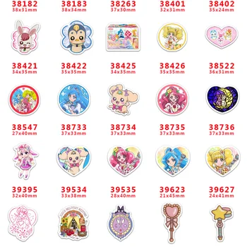 

DIY Craft Supplies cartoon character Pretty Cure printing flat back planar resins 30 pieces. PR-38182-39627