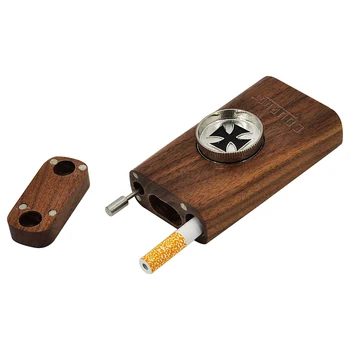 COURNOT Natural Walnut Wooden Dugout With Herb Grinder Cigarette One Hitter Pipe Bat For Handmade Wood Dugout One To More Tools
COURNOT Natural Walnut Wooden Dugout With Herb Grinder Cigarette One Hitter Pipe Bat For Handmade Wood Dugout One To More Tools