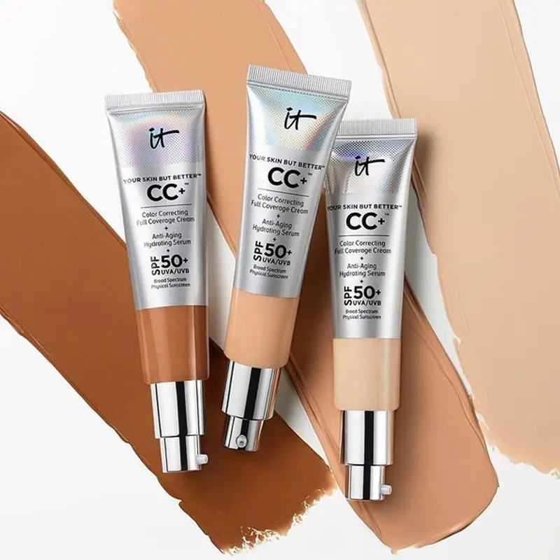 Face Concealer Foundation Face Makeup CC cream SPF50 sunscreen Makeup Base Liquid full coverage Concealer cream
Face Concealer Foundation Face Makeup CC cream SPF50 sunscreen Makeup Base Liquid full coverage Concealer cream