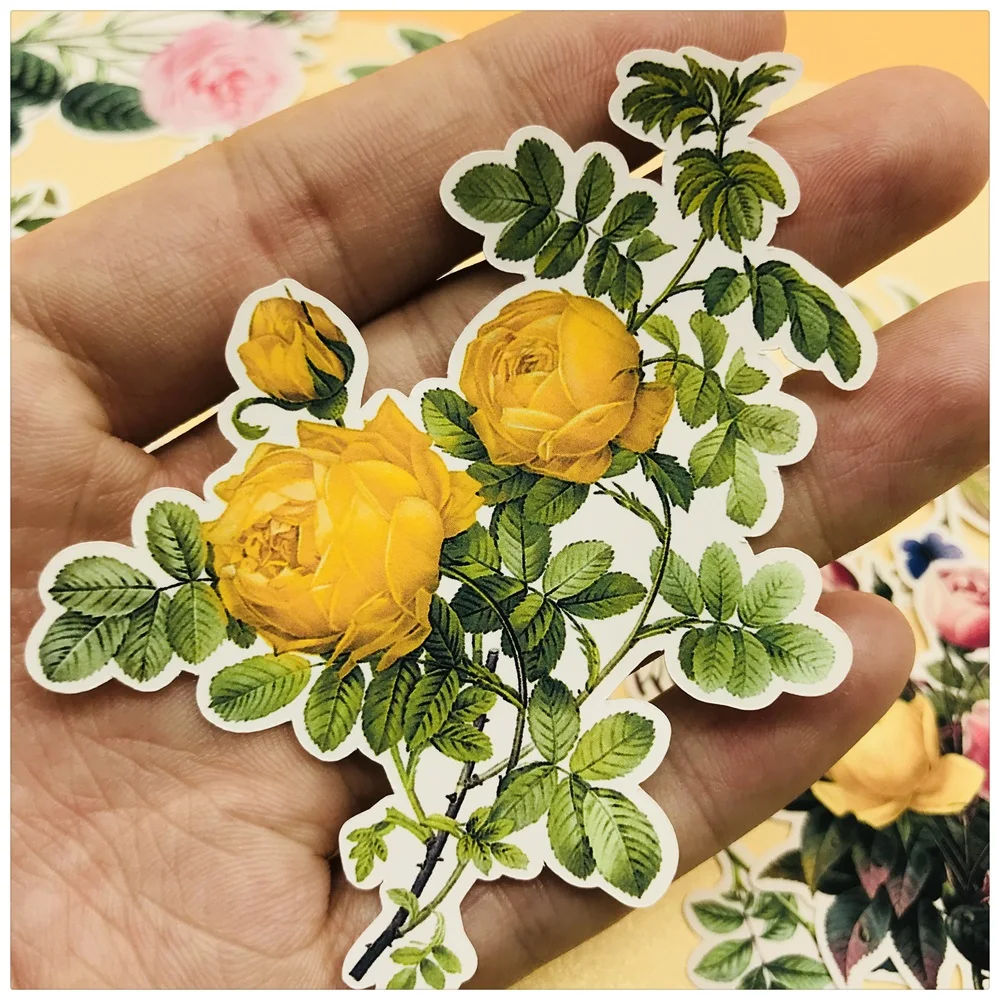 16Pcs/Set Vintage Rose Flower DIY Craft Scrapbooking Album Junk Journal Happy Planner Decorative Stickers
16Pcs/Set Vintage Rose Flower DIY Craft Scrapbooking Album Junk Journal Happy Planner Decorative Stickers