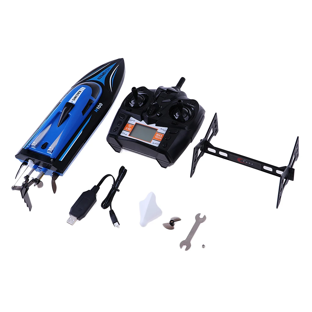 2.4G 4CH RTR Ready-To-Race Brushless High Speed Racing Boat Toy 25KM/H Blue
2.4G 4CH RTR Ready-To-Race Brushless High Speed Racing Boat Toy 25KM/H Blue