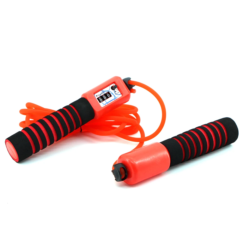 Sponge Jump Rope with Electronic Counter 2.8m Counting Skipping Rope Wire In Carry bag Adjustable Fast Speed Workout Equipments
Sponge Jump Rope with Electronic Counter 2.8m Counting Skipping Rope Wire In Carry bag Adjustable Fast Speed Workout Equipments