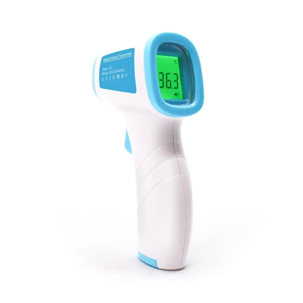 Baby Thermometer Handheld Non Contact Digital Infrared Forehead Thermometer Temperature Meter Blue
Baby Thermometer Handheld Non Contact Digital Infrared Forehead Thermometer Temperature Meter Blue