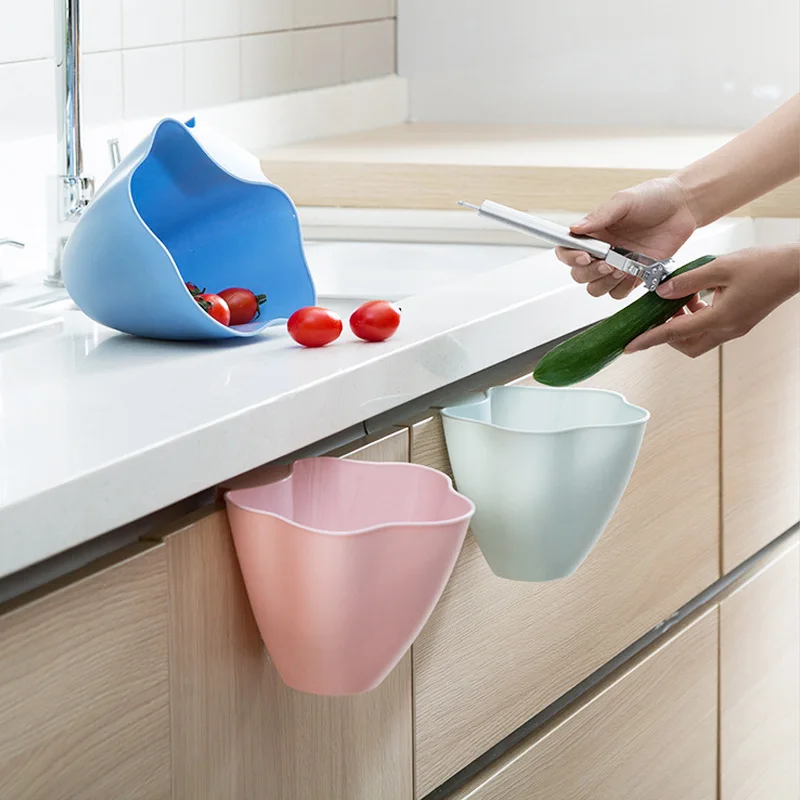 Door Back Hanging Garbage Storage Box New Creative Plastic Kitchen Desktop Peeling Vegetable Leaf Trash Can Barrel Without Lid
Door Back Hanging Garbage Storage Box New Creative Plastic Kitchen Desktop Peeling Vegetable Leaf Trash Can Barrel Without Lid