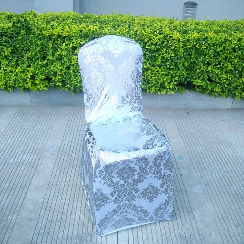 European Style Golden Sliver Color Dinning Room Chair Cover Spandex Wedding Feast Seat Covers Kitchen Slipcover Housse De Chaise
European Style Golden Sliver Color Dinning Room Chair Cover Spandex Wedding Feast Seat Covers Kitchen Slipcover Housse De Chaise