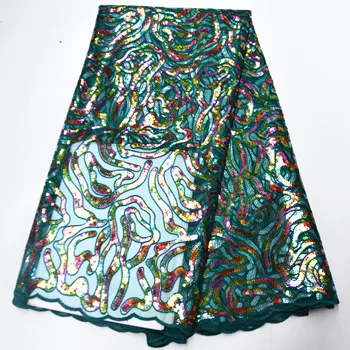 African tulle Lace Fabric High Quality nigerian sequence mesh Lace Fabric eight Colors Nigerian sequins Lace Fabric For Wedding
African tulle Lace Fabric High Quality nigerian sequence mesh Lace Fabric eight Colors Nigerian sequins Lace Fabric For Wedding