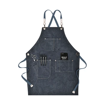 Chef Apron Cotton Canvas Cross Back Adjustable Apron with Pockets for Women and P31E
Chef Apron Cotton Canvas Cross Back Adjustable Apron with Pockets for Women and P31E