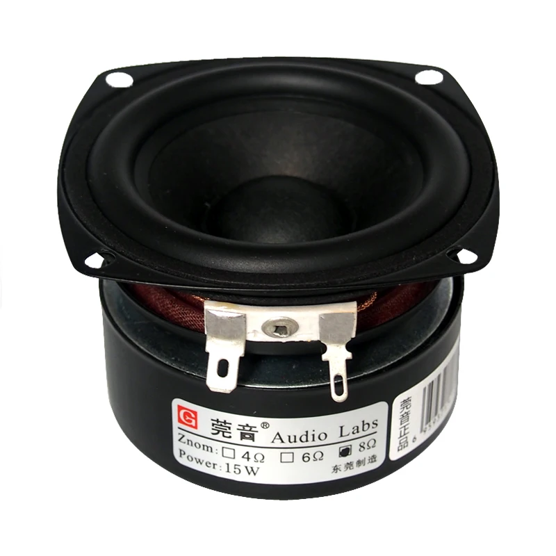 KYYSLB 5-15W 4~8 Ohm 108Hz-18KHz 3 Inch Full-range Amplifier Speaker Bass Mellow Fine Treble Sweet HIFI Speaker Sound Quality
KYYSLB 5-15W 4~8 Ohm 108Hz-18KHz 3 Inch Full-range Amplifier Speaker Bass Mellow Fine Treble Sweet HIFI Speaker Sound Quality
