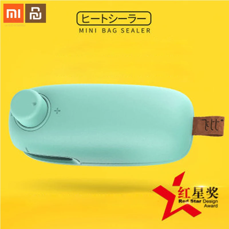 Xiaomi Portable multi-function heating sealing machine mini miniature hand-press food packaging bag sealing machine
Xiaomi Portable multi-function heating sealing machine mini miniature hand-press food packaging bag sealing machine