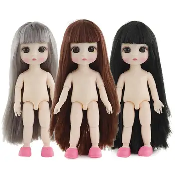 1/8 16cm Moveable Jointed Mini Doll Original Girls Princess Lovely Kids Gift Baby Toys Pink Silver Black Hair Fashion Dolls Toy
1/8 16cm Moveable Jointed Mini Doll Original Girls Princess Lovely Kids Gift Baby Toys Pink Silver Black Hair Fashion Dolls Toy
