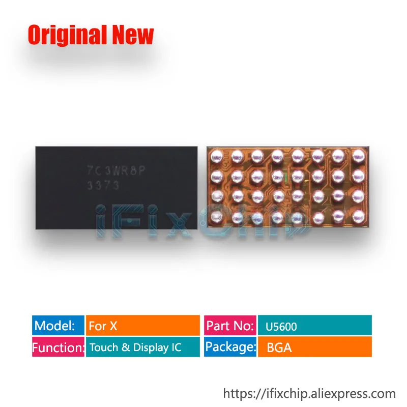 5pcs/lot U5600/LM3373 For iPhone X Touch & Display Acorn PMU Touch Power Chip Module IC 3373 32 Pins
5pcs/lot U5600/LM3373 For iPhone X Touch & Display Acorn PMU Touch Power Chip Module IC 3373 32 Pins