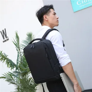 Double shoulder backpack unmarked men and women's metal handheld shoulder computer bag
Double shoulder backpack unmarked men and women's metal handheld shoulder computer bag