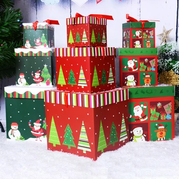 3pcs Xmas Sqaure Gift Packing Bag Gift Box Candy Box Gift Wrapping Case Navidad Christmas Decorations
3pcs Xmas Sqaure Gift Packing Bag Gift Box Candy Box Gift Wrapping Case Navidad Christmas Decorations