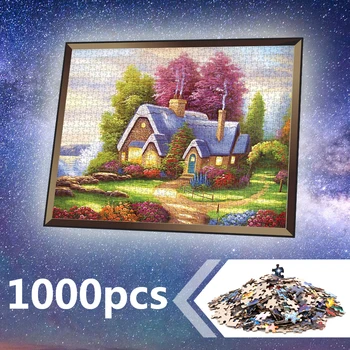 1000 Pieces Jigsaw Puzzles Village House Landscape Picture Assembling Toys Educational Learning Game Toys for Children Adults
1000 Pieces Jigsaw Puzzles Village House Landscape Picture Assembling Toys Educational Learning Game Toys for Children Adults