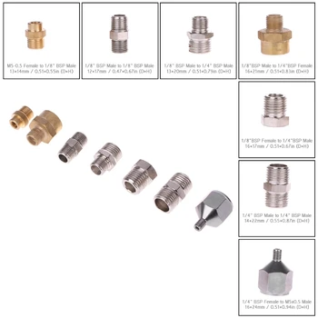 7Pcs/Set Airbrush Adaptor Kit Fitting Connector For Compressor & Spray Gun Hose 19QB
7Pcs/Set Airbrush Adaptor Kit Fitting Connector For Compressor & Spray Gun Hose 19QB