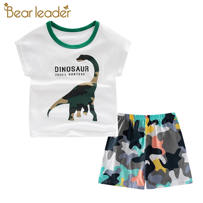 Bear Leader Boys Clothes Summer Kids Baby Dinosaur T Shirt Camouflage Short Boy Outfit Girls Suit Casual Children Clothing Set
Bear Leader Boys Clothes Summer Kids Baby Dinosaur T Shirt Camouflage Short Boy Outfit Girls Suit Casual Children Clothing Set