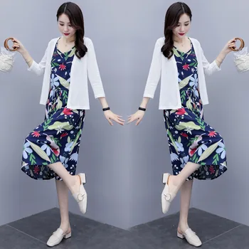 Fashion WOMEN'S Suit 2020 Summer Wear New Style Western Style Floral Printed Dress Piece Casual outside Phi Mid-length Fashion
Fashion WOMEN'S Suit 2020 Summer Wear New Style Western Style Floral Printed Dress Piece Casual outside Phi Mid-length Fashion