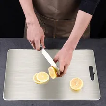 Stainless Steel Cutting Board Mildew Proof Chopping Board For Home Kitchen Meat Fruit Vegetable Cutting Boards
Stainless Steel Cutting Board Mildew Proof Chopping Board For Home Kitchen Meat Fruit Vegetable Cutting Boards
