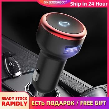 Mini Car Charger Bluetooth Player Fast Charging For iPhone 11 Pro MAX Handsfree Music Universal Multifunction Accessories
Mini Car Charger Bluetooth Player Fast Charging For iPhone 11 Pro MAX Handsfree Music Universal Multifunction Accessories