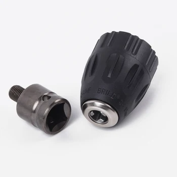 10mm Mandrel + 1 Adapter Drill Chuck Screwdriver Impact Driver Adaptor Brand New And High Quality Mandrel
10mm Mandrel + 1 Adapter Drill Chuck Screwdriver Impact Driver Adaptor Brand New And High Quality Mandrel