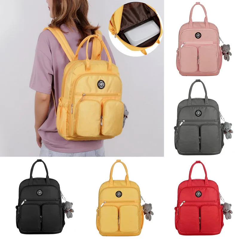 Adisputent Women Casual Lightweight Travel Backpack School Bag Waterproof Outdoor Large capacity Soft Handle Solid Multi-pocket
Adisputent Women Casual Lightweight Travel Backpack School Bag Waterproof Outdoor Large capacity Soft Handle Solid Multi-pocket