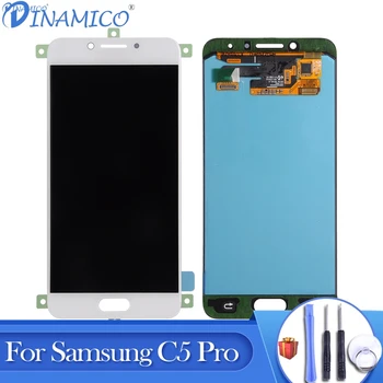 Dinamico Promotion C5010 LCD For Samsung Galaxy C5 Pro Lcd Display With Touch Screen Digitizer Assembly C5 Pro Display With Tool
Dinamico Promotion C5010 LCD For Samsung Galaxy C5 Pro Lcd Display With Touch Screen Digitizer Assembly C5 Pro Display With Tool