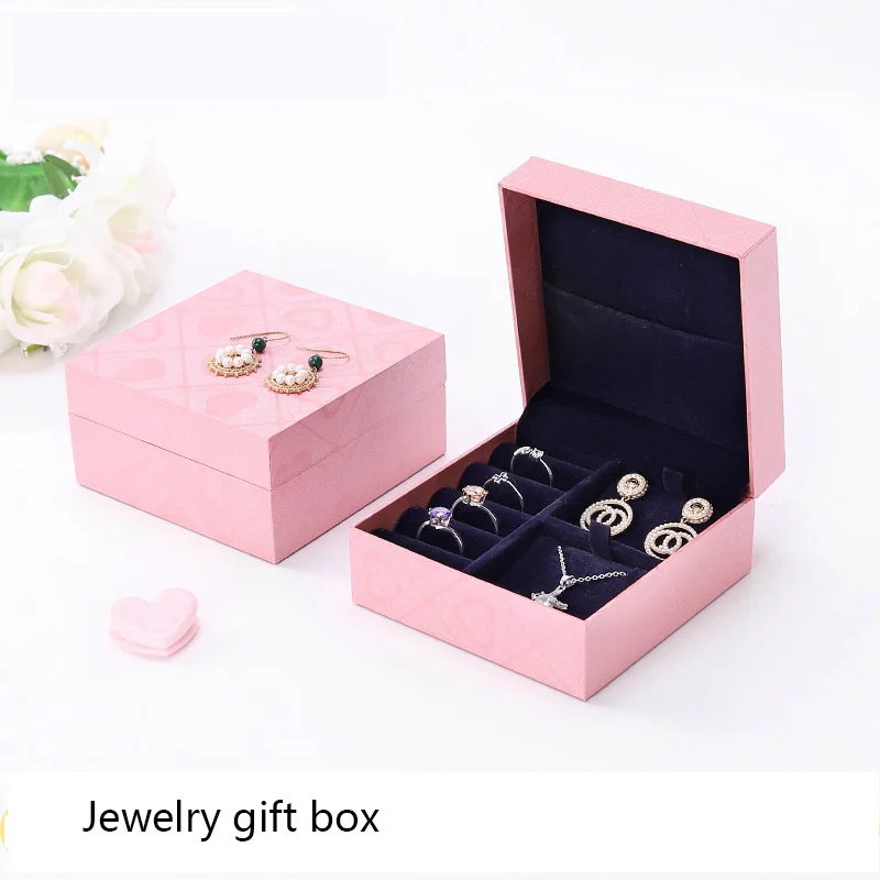 Exquisite Travel Jewelry Box Packaging Display Jewelry Box Ring Necklace Earrings Jewelry Storage Box Ladies Knot Wedding Box
Exquisite Travel Jewelry Box Packaging Display Jewelry Box Ring Necklace Earrings Jewelry Storage Box Ladies Knot Wedding Box