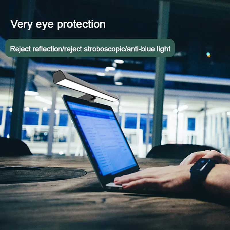 Asymmetric Dimming Computer Eye Protection Reading Lamp LED Night Light Smart Display Computer Screen Hanging Lamp
Asymmetric Dimming Computer Eye Protection Reading Lamp LED Night Light Smart Display Computer Screen Hanging Lamp