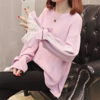 2019 NEW Sweater Women Fashion Autumn Winter Knitted Warm Round Neck Pullover Women Sweater High Quality Student Casual Tops 
2019 NEW Sweater Women Fashion Autumn Winter Knitted Warm Round Neck Pullover Women Sweater High Quality Student Casual Tops
