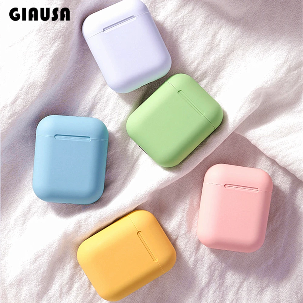 i12 TWS Bluetooth Earphone Frosted Wireless Earbuds auto connect Portable Earpieces Sport Headset music For all Smartphones
i12 TWS Bluetooth Earphone Frosted Wireless Earbuds auto connect Portable Earpieces Sport Headset music For all Smartphones